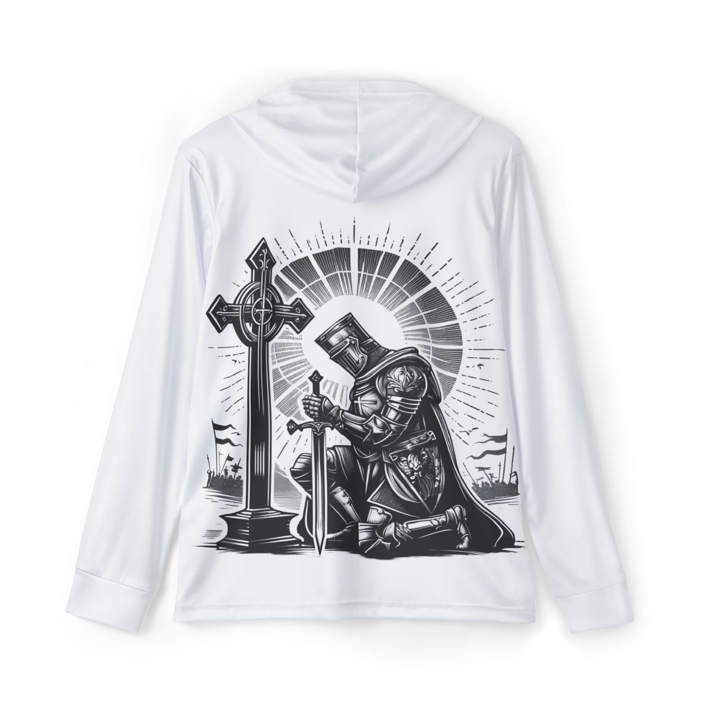 Kneeling Crusader (ATHLETIC HOODIE)