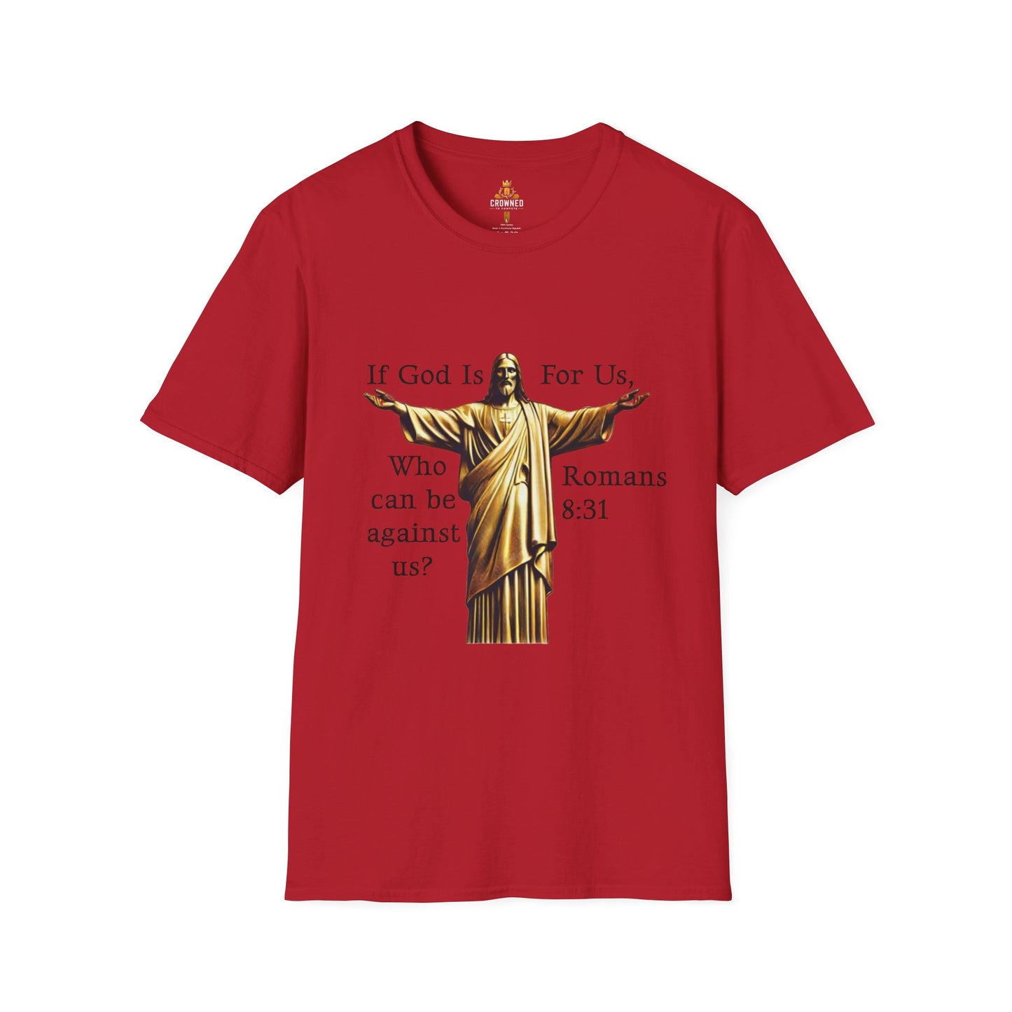 Romans 8:31 Softstyle T-Shirt